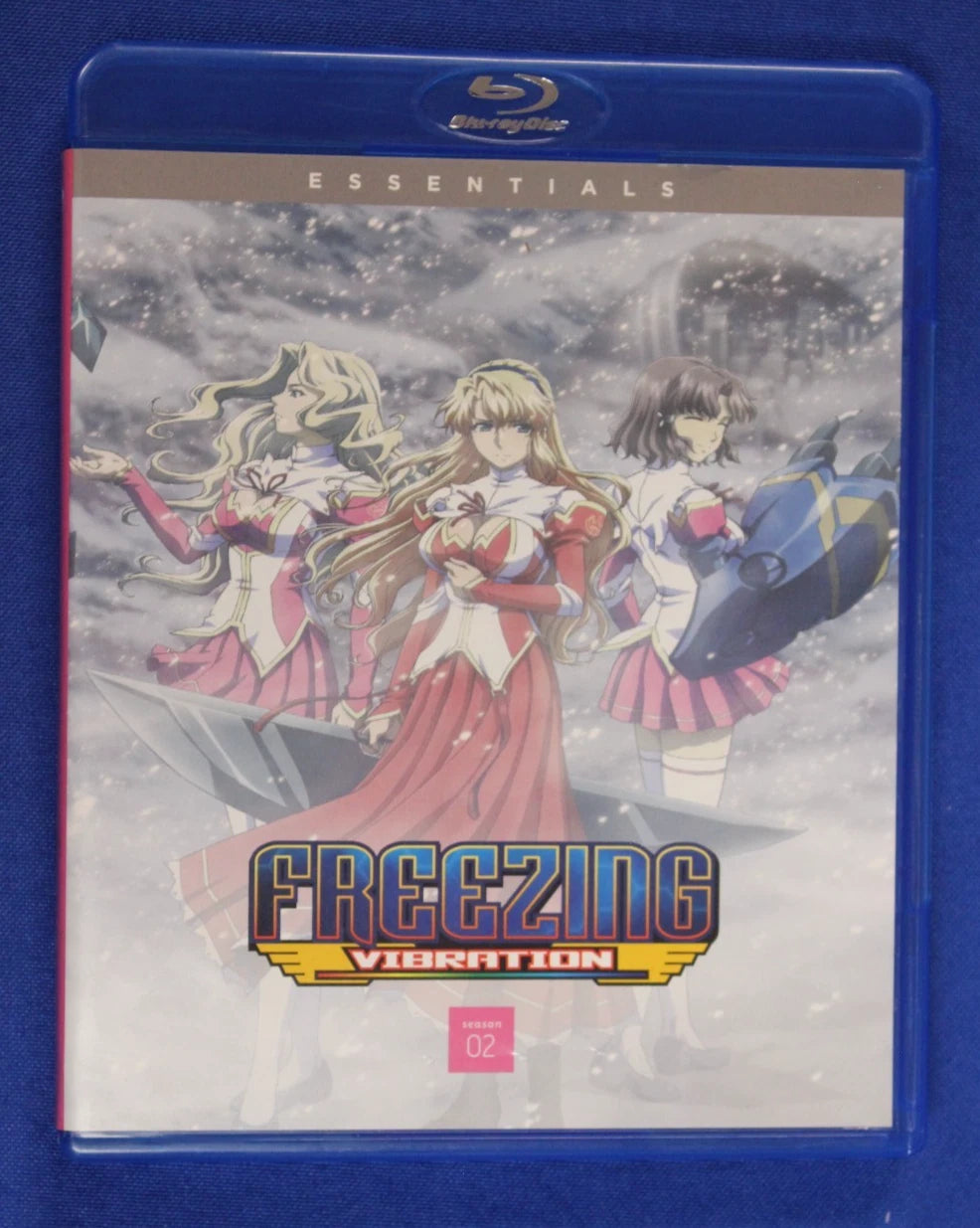 Freezing Season 1 & 2 Anime Complete Series Blu Ray Lot
