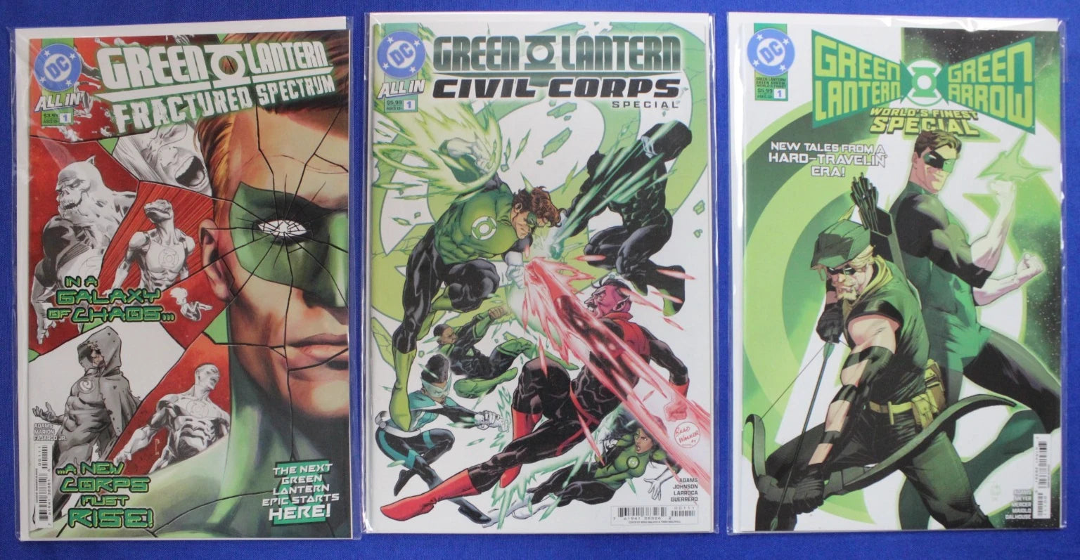 Green Lantern #1-18, 21-23 + Extras Lot of 26 VF/NM