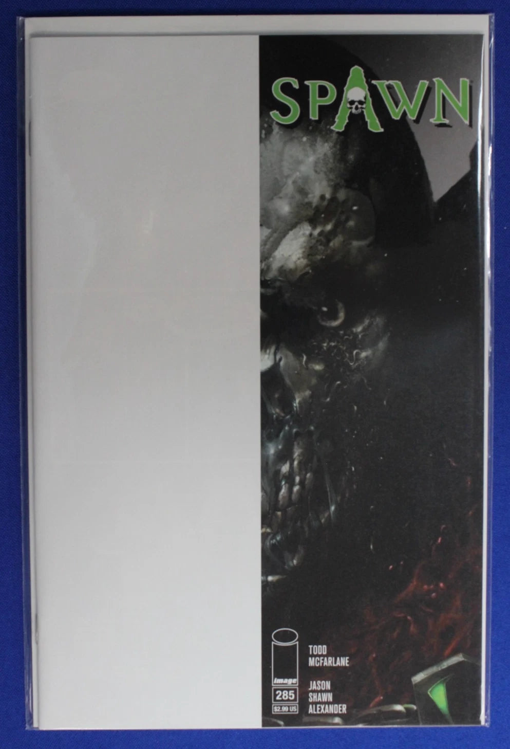 Spawn #284 B&W Variant & #285 3 Variant Set Lot of 4 NM