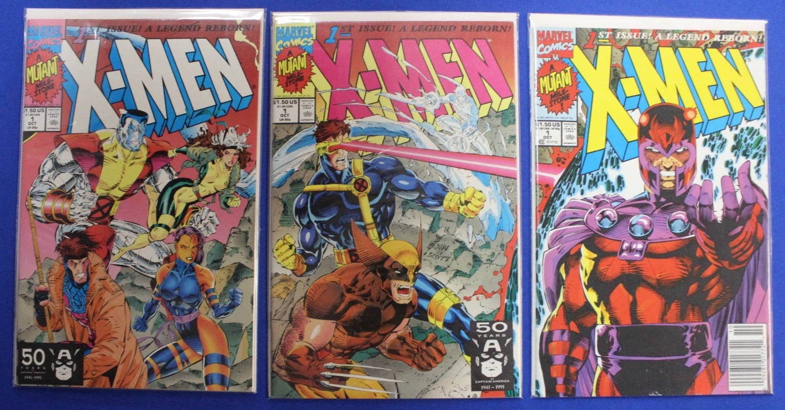 X-Men #1-37 + #1 Variants & Annuals #1-2 Lot of 42 VF-VF/NM
