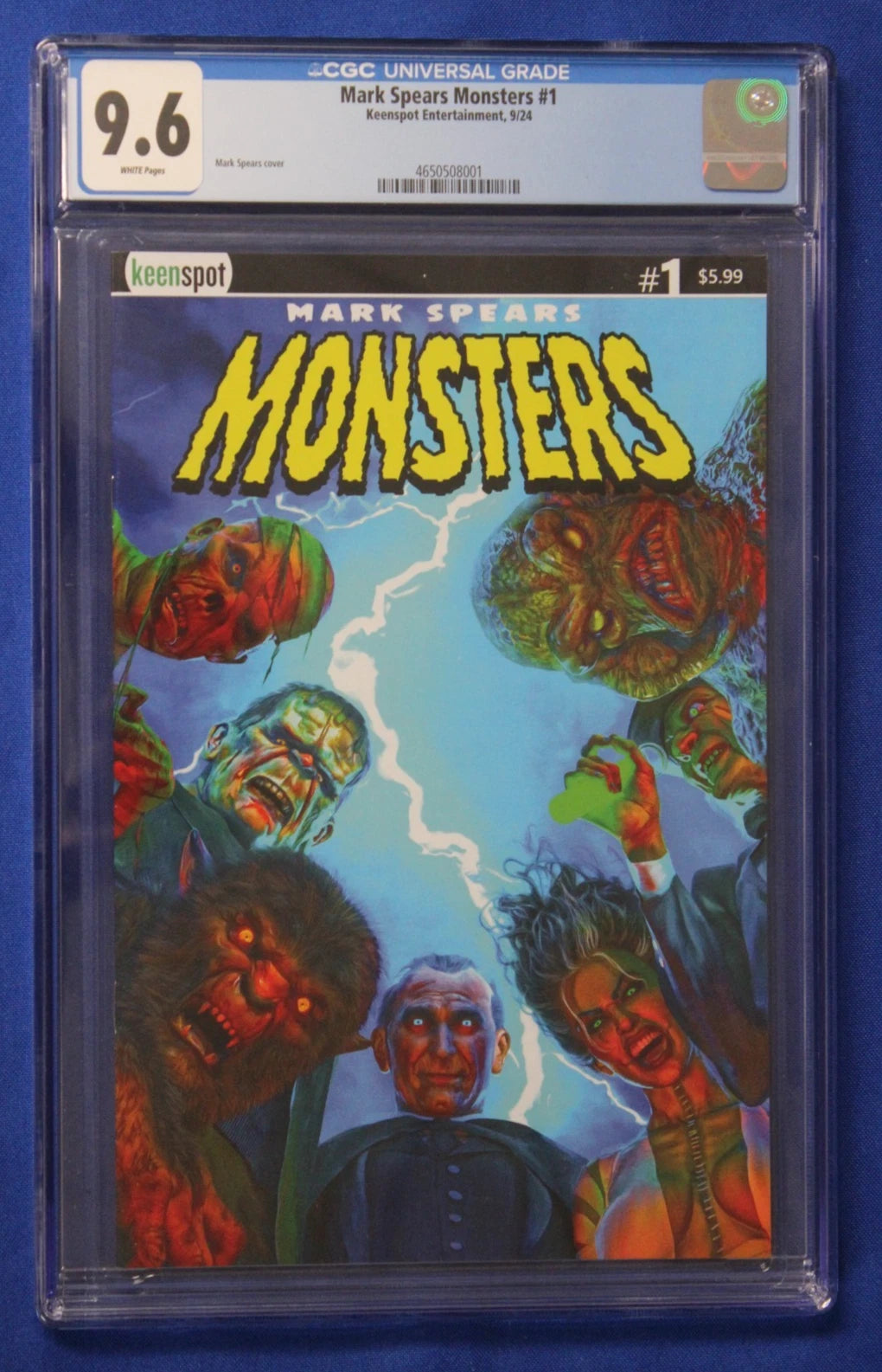 Mark Spears Monsters #1 Cover A 1st Print CGC 9.6 NM+