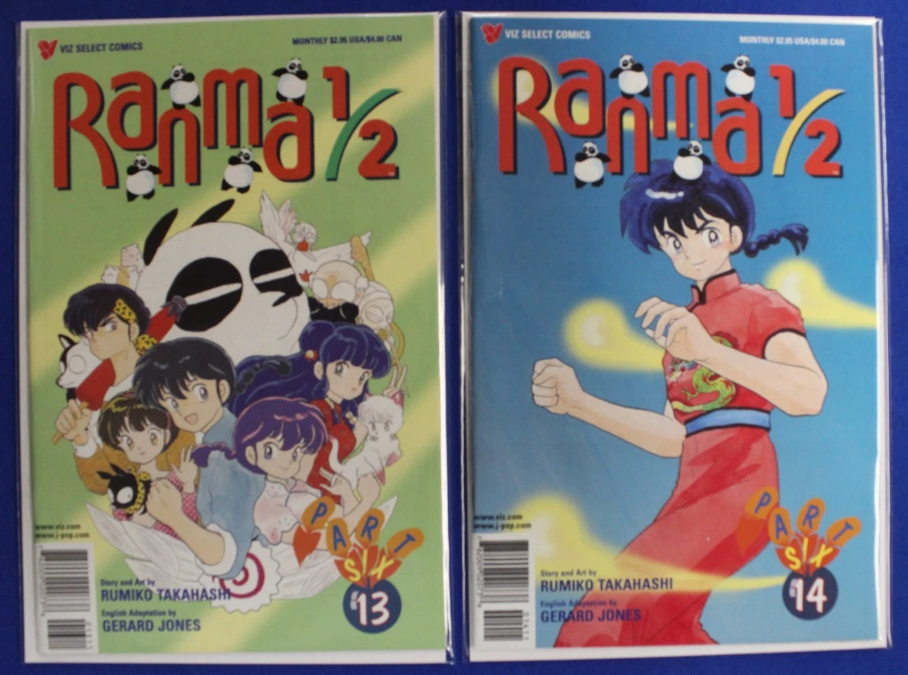 Ranma 1/2 Part 6 #1-14 Complete Set VF-VF/NM