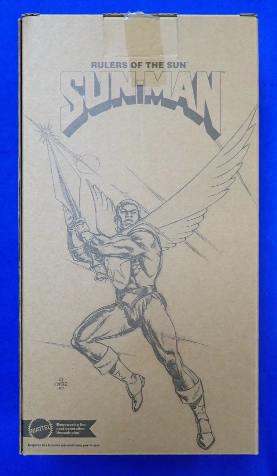 Mattel MOTU Origins Rulers of the Sun Creations Exclusive Sun-Man Action Figure