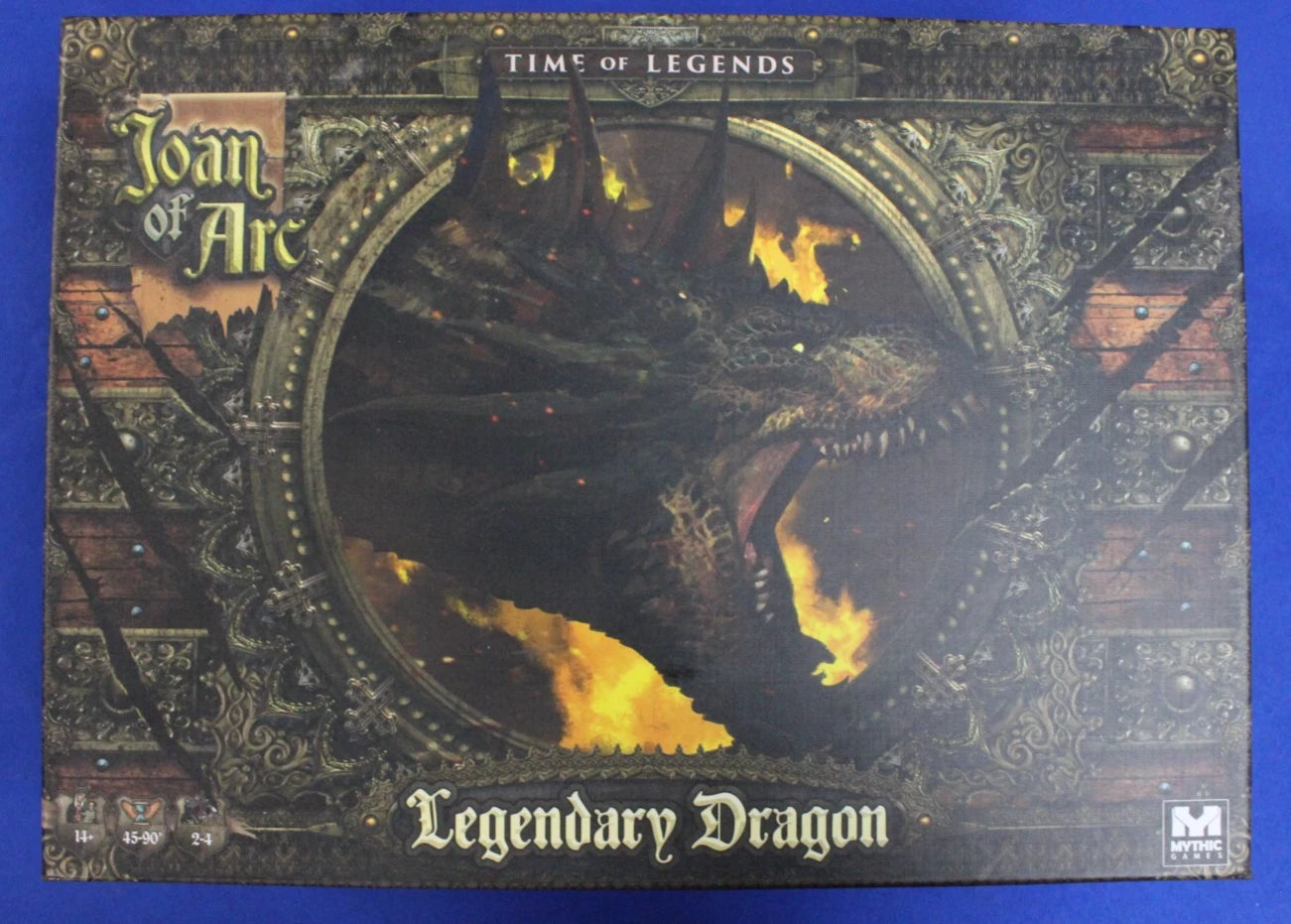 Mythic Time of Legends Joan of Arc Kickstarter Board Game + Expansions Lot