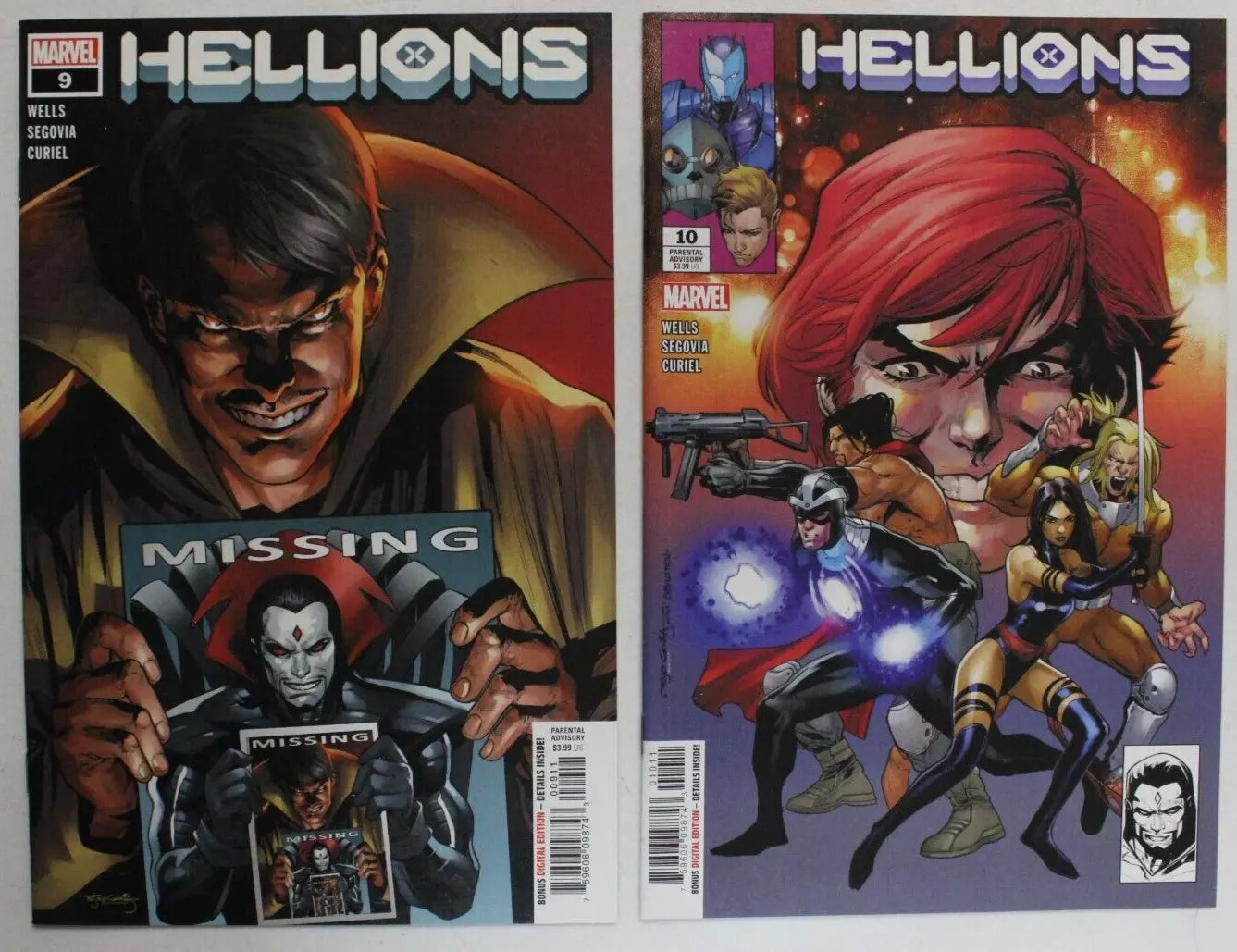 Hellions #1-18 Complete Set