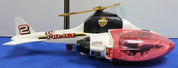 Hasbro 1988 Vintage Cops N Crooks Air Raid Helicopter with Bullseye Action Figure
