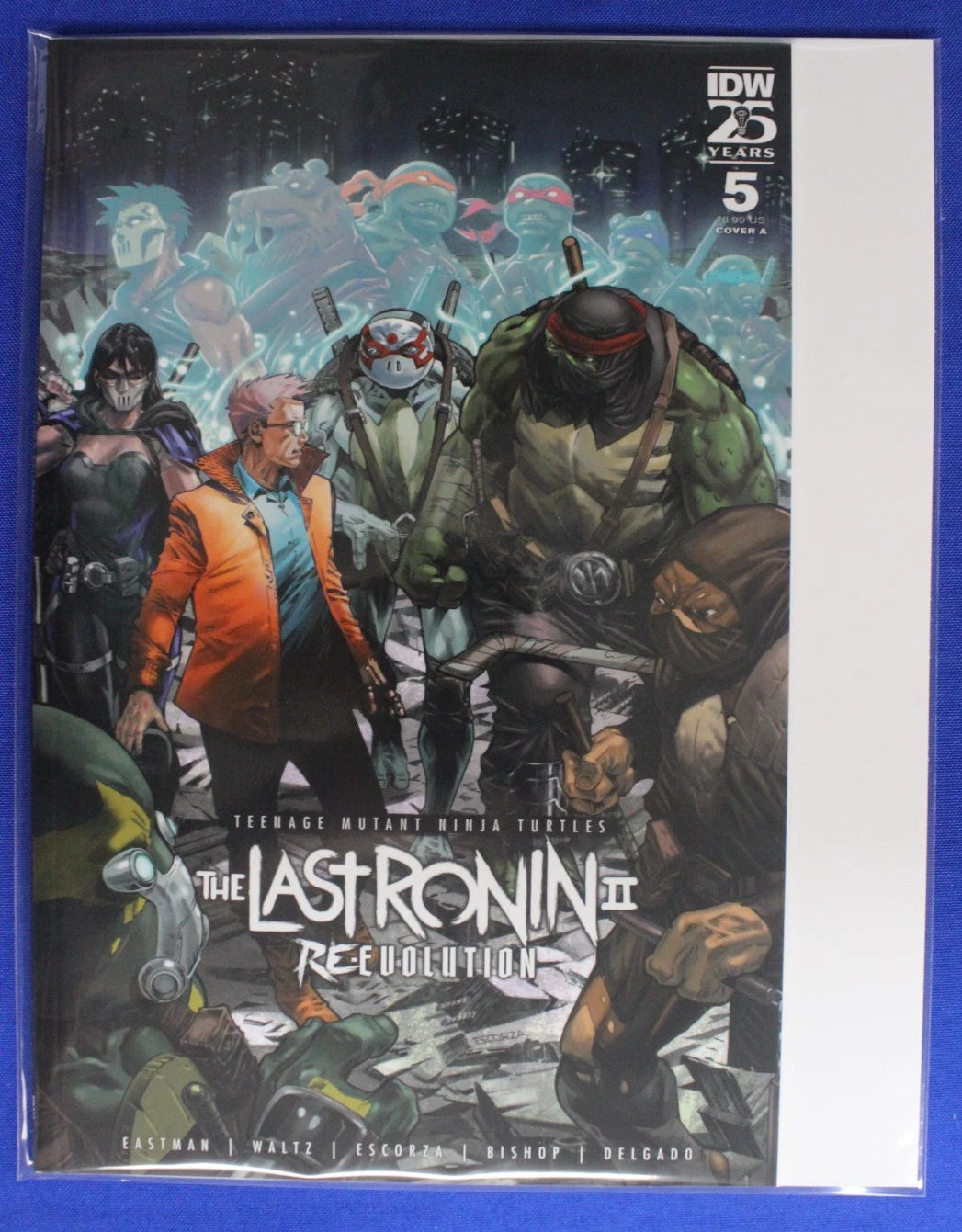 TMNT The Last Ronin #1-5 + Design Archive + Re-Evolution #1-5 Complete Set VF/NM