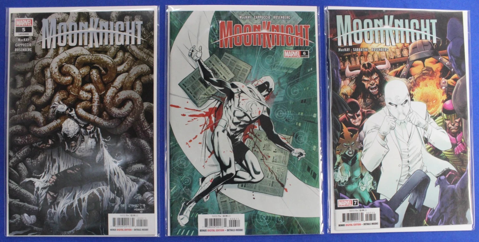 Moon Knight #1-30 Complete Set + Tie-in & Annuals Lot of 33 VF/NM