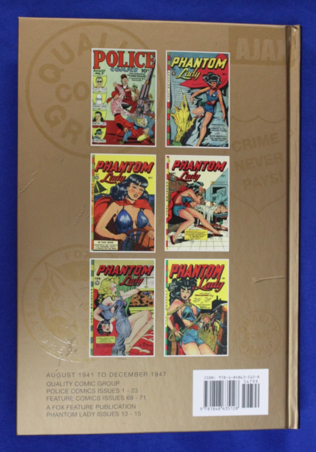 PS Artbooks 2013 Roy Thomas Presents Classic Phantom Lady Vol 1 + 2 Hardcover
