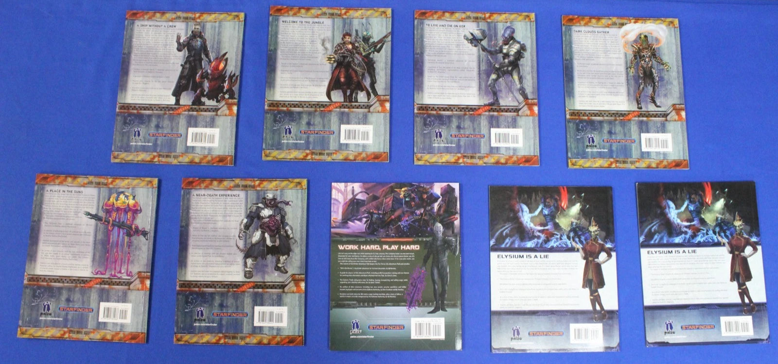 Starfinder RPG Pre-Owned Game Book Collection Lot of 29