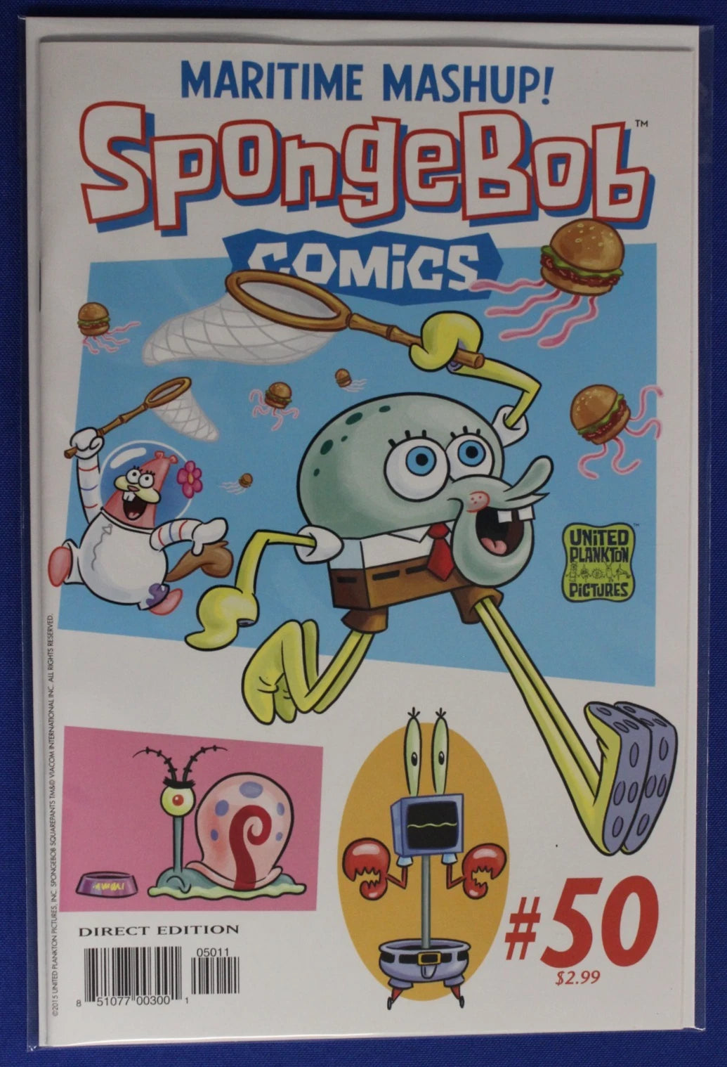 Spongebob Comics #50 52 53 54 Lot of 4