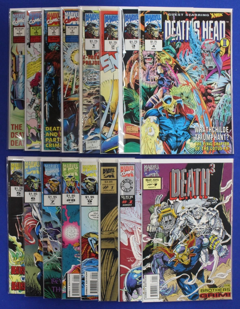 Death's Head Miniseries Lot of 16 VF-VF/NM