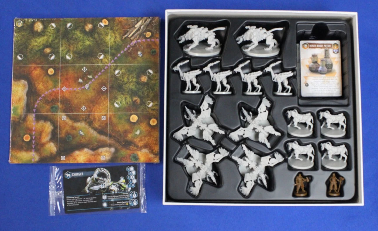 Horizon Zero Dawn Board Game + 3 Expansions & Kickstarter Exclusives Bundle Lot
