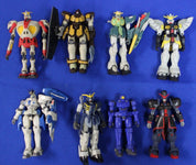 Bandai Gundam Mixed Loose Action Figure Lot from G-Gundam & Gundam Wing