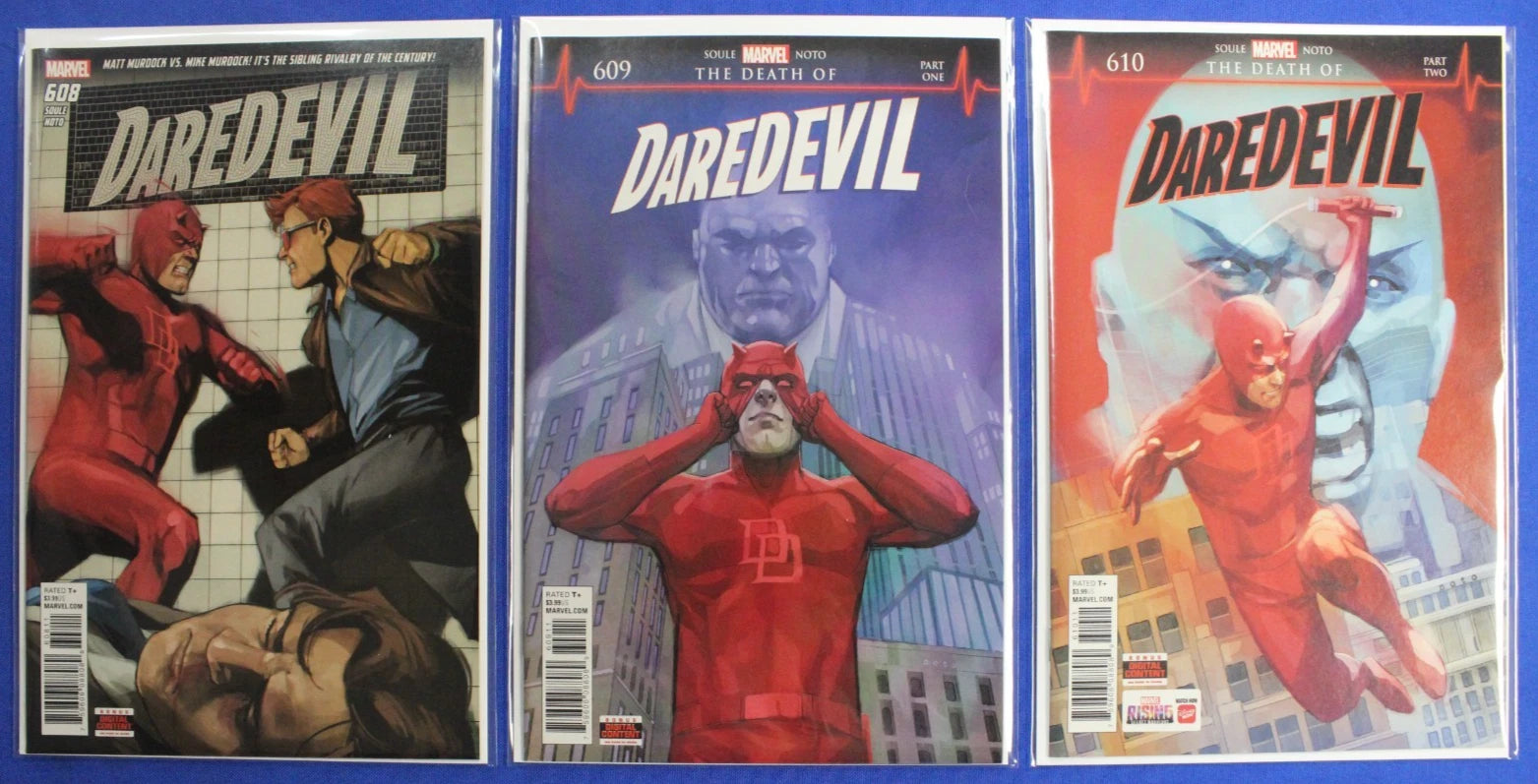 Daredevil #595-612 Complete Set Lot of 18 VF/NM
