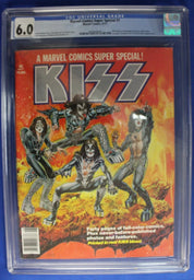 Marvel Comics Super Special #1 KISS CGC 6.0 FN