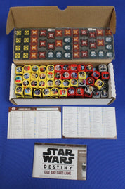 Star Wars Destiny Dice and Card Game + Star Wars Imperial Assault Game Mixed Lot