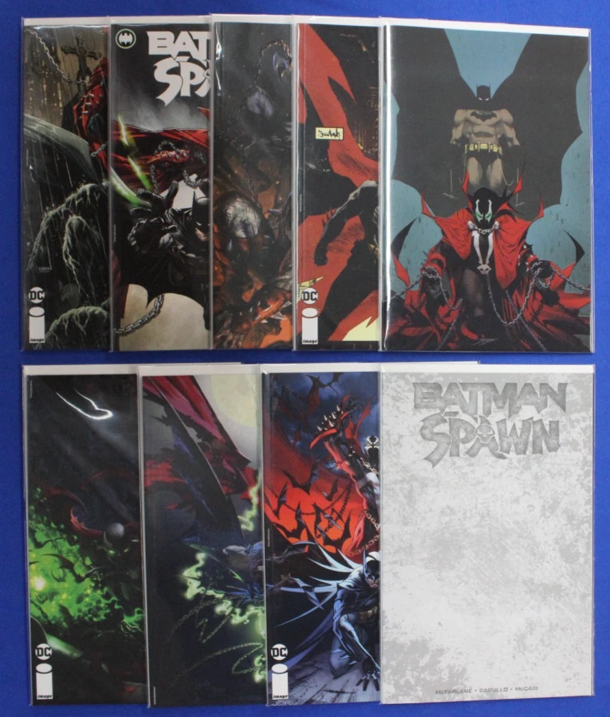 Batman Spawn Lot of 9 Variants VF/NM