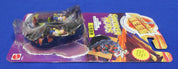 Mattel Bluebird 1993 Mighty Max Shrunken Heads Insectoid & Rock Monster Japanese