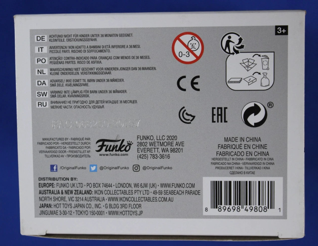 Funko POP! What About Bob? Bob Wiley Figure Lot