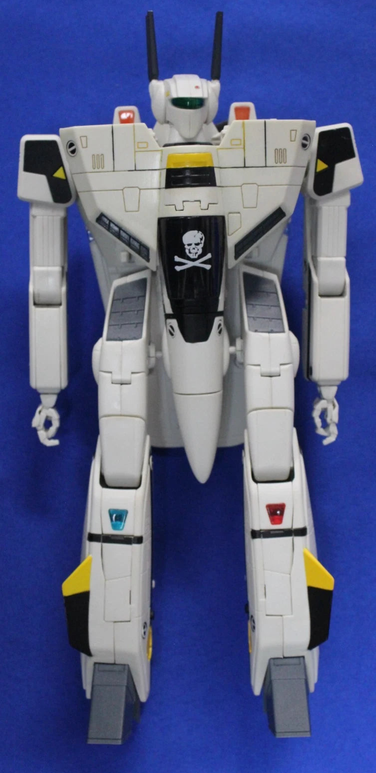 Robotech Transformable Roy Fokker VF-1S Mech + Rick Hunter Vintage Action Figure