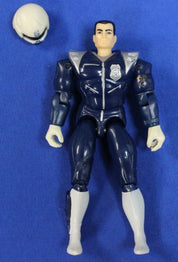 Hasbro 1988 Vintage Cops N Crooks Air Raid Helicopter with Bullseye Action Figure
