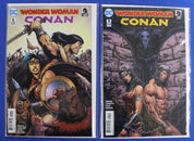 Wonder Woman Conan #1-6 Complete Set + Variants Lot of 11 VF/NM