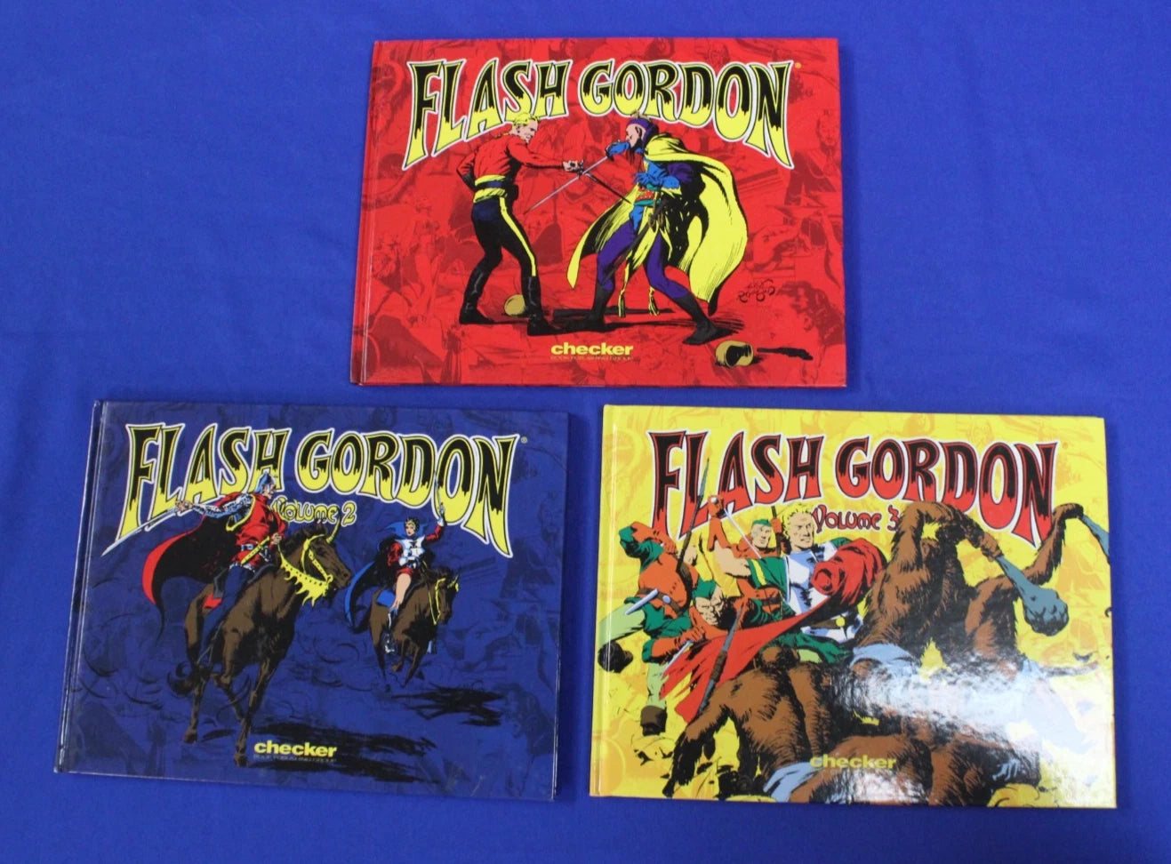 Checker 2003 Flash Gordon Hardcover Omnibus Collection Vol. 1-3
