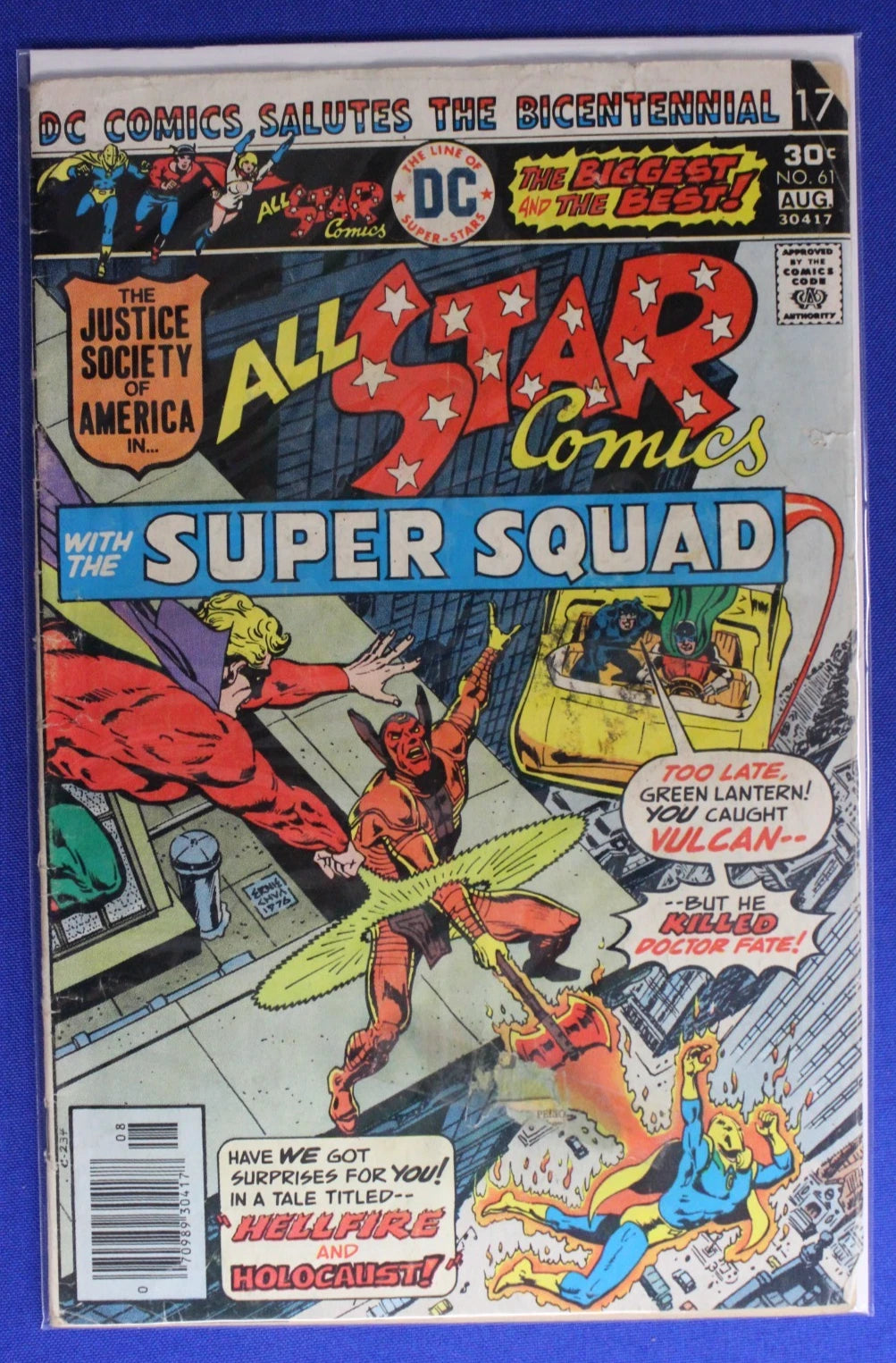 All Star Comics #59-62 #64-66 #68-70 Lot of 10 VG-FN