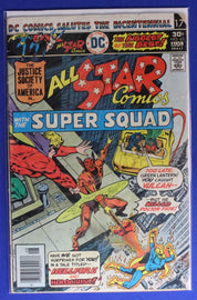 All Star Comics #59-62 #64-66 #68-70 Lot of 10 VG-FN