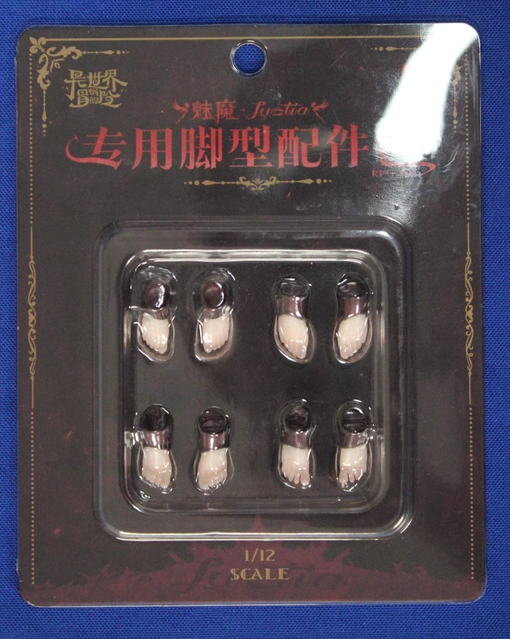 Snail Shell RPG-01 Succubus Lustia 1/12 Action Figure + Alternate Feet Parts Kit