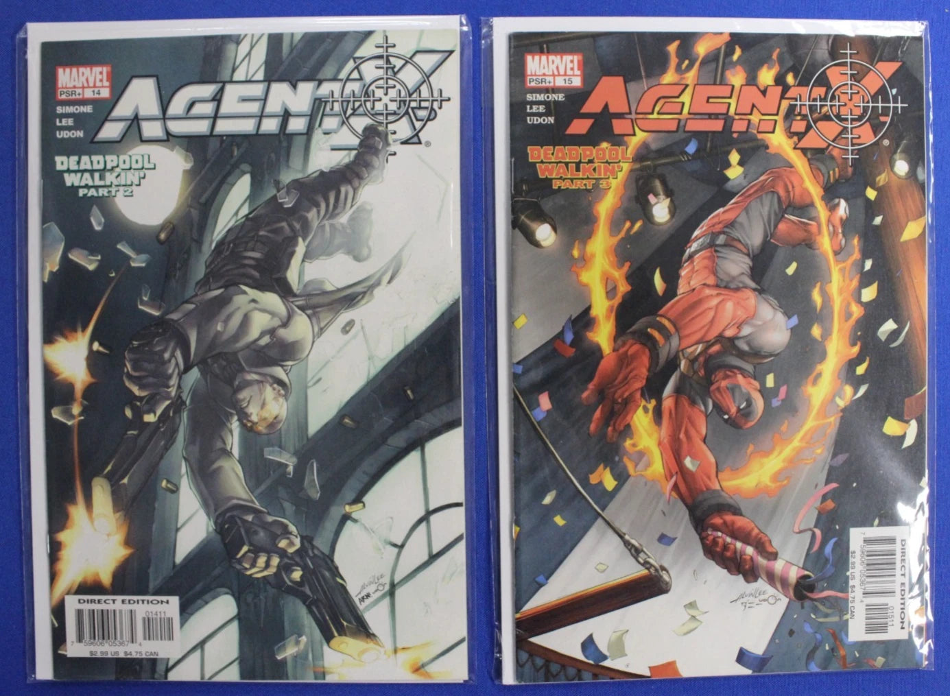 Agent X #1-15 Complete Set VF-VF/NM