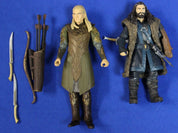 Bridge Direct The Hobbit Thorin Oakenshield + Legolas Figures