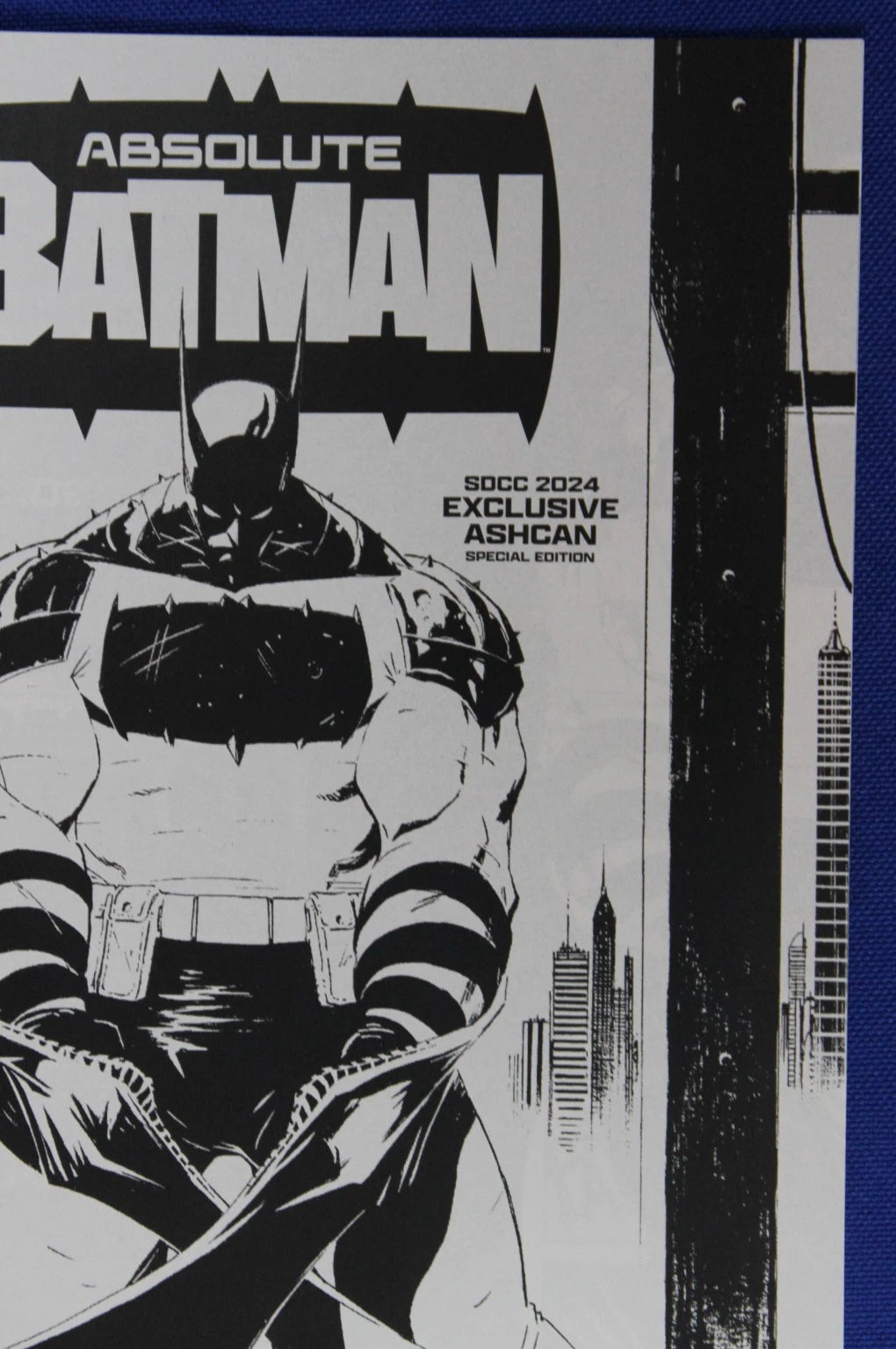 Absolute Batman #1 SDCC 2024 Exclusive Ashcan Special Edition NM