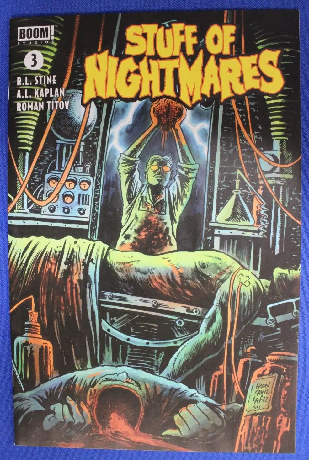 Stuff of Nightmares #1-4 Complete Set + Variants Lot of 6 VF/NM