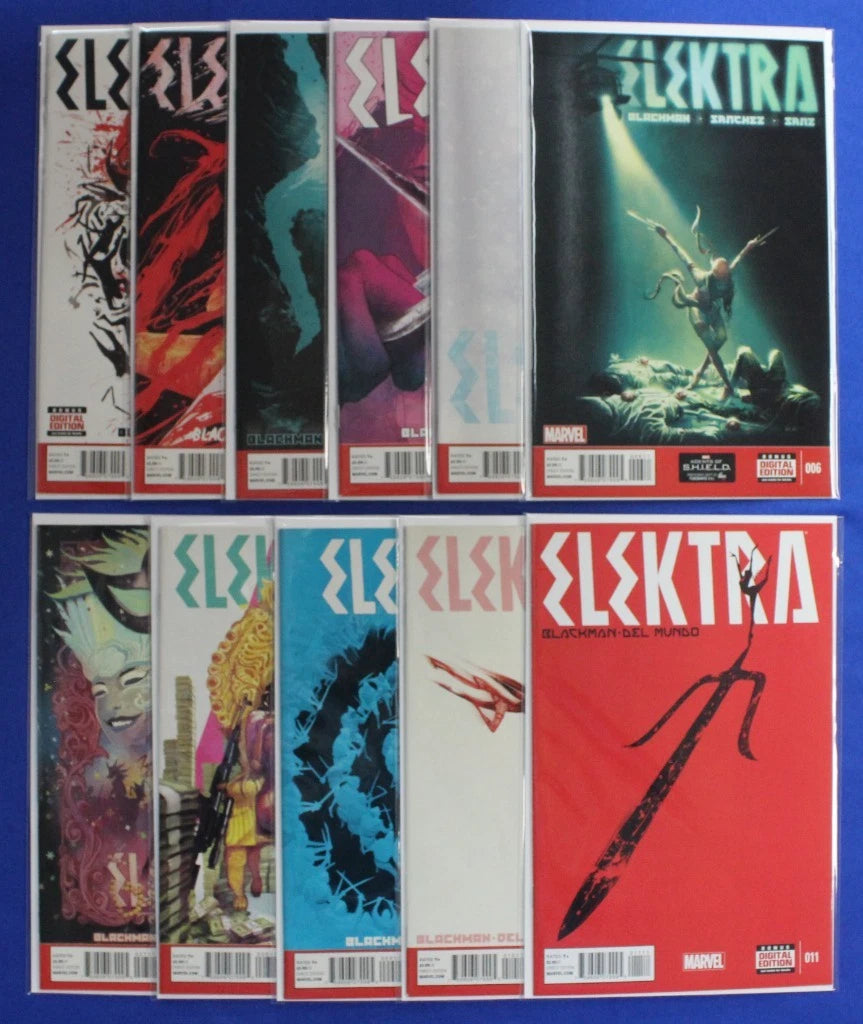 Elektra #1-11 Complete Set VF/NM
