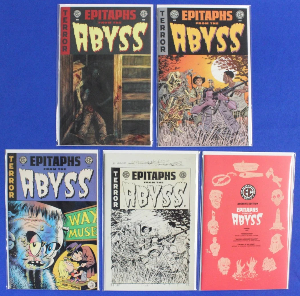 EC Epitaphs from the Abyss #1-12 Set + Tons of Variants Lot of 44 VF/NM