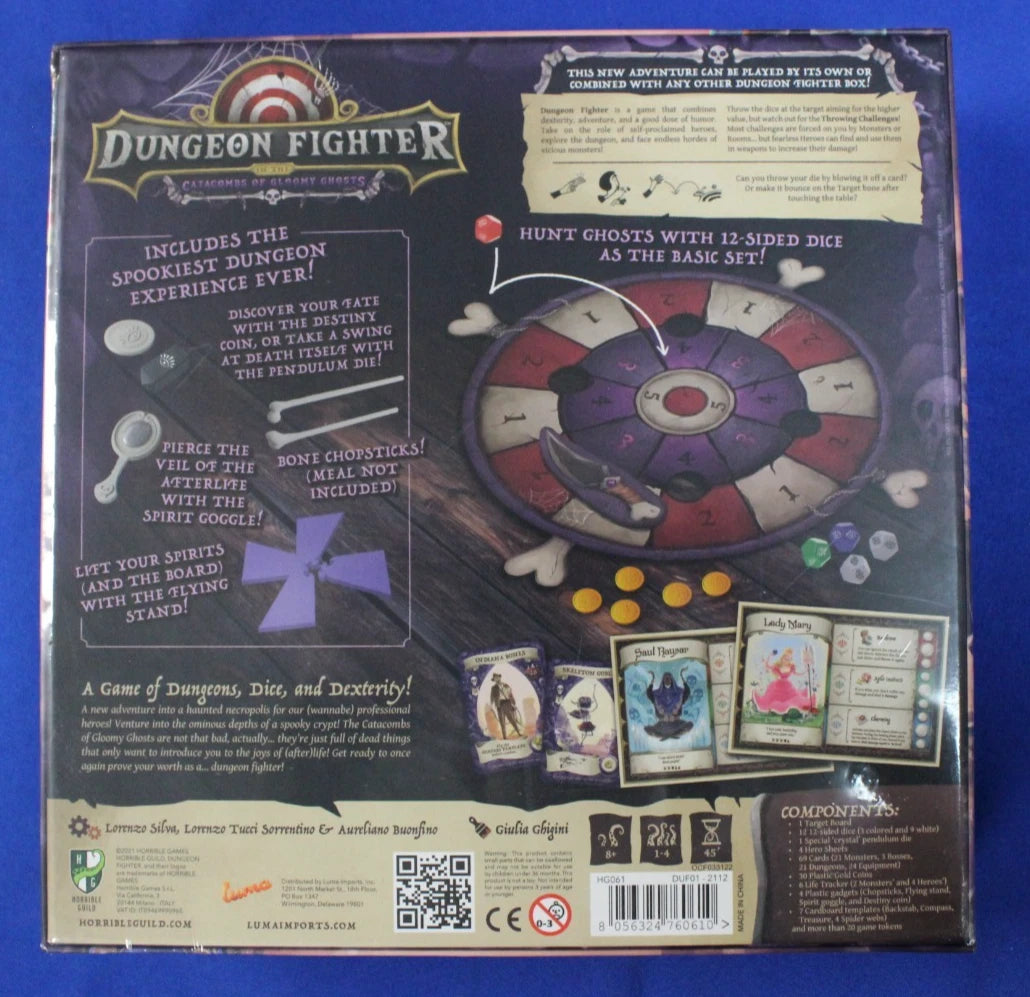 Horrible Guild 2021 Dungeon Fighter Second Edition + 4 Expansions Sealed in Box