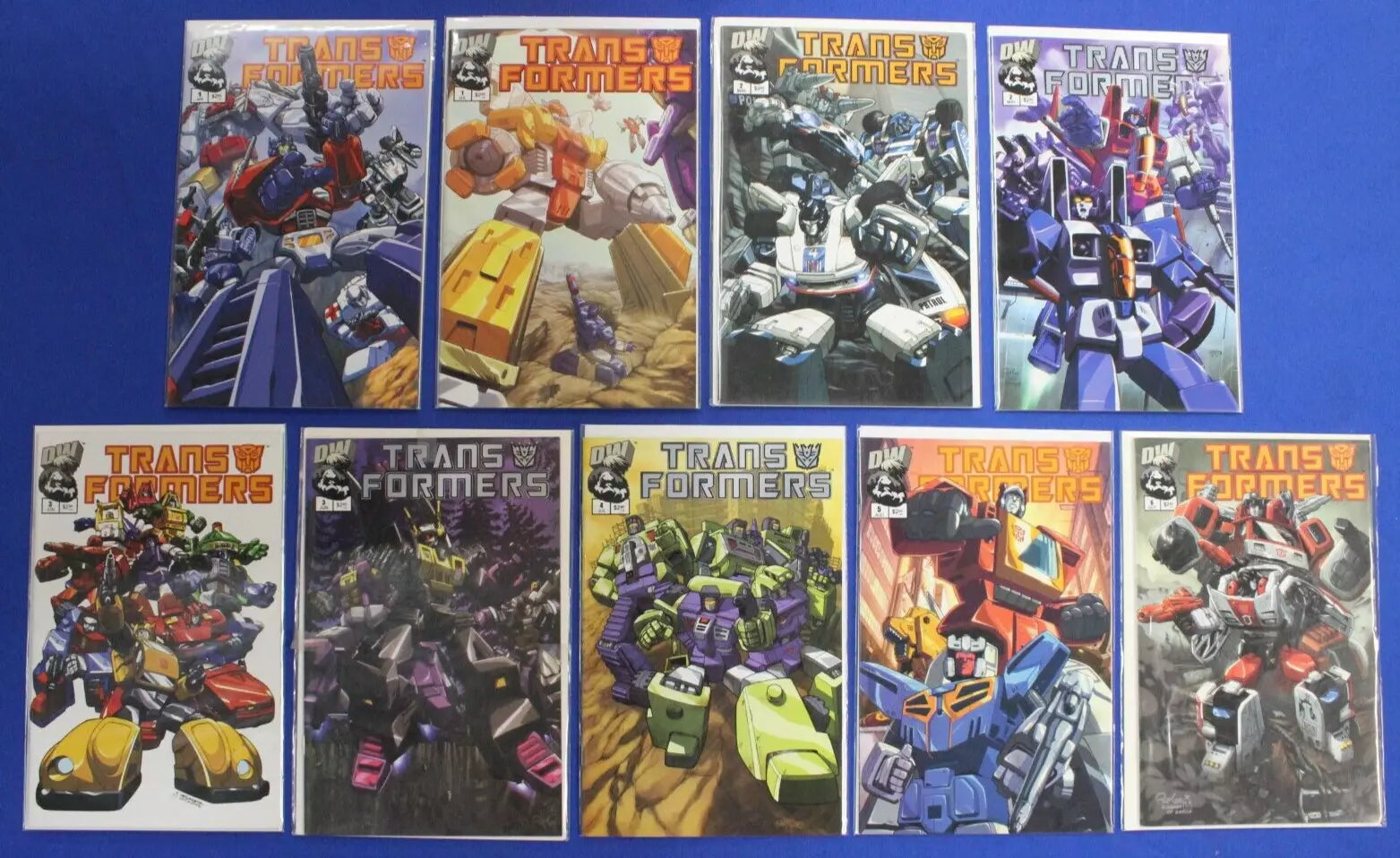 Transformers Generation 1 #1-6 Complete Set + Variants VF/NM