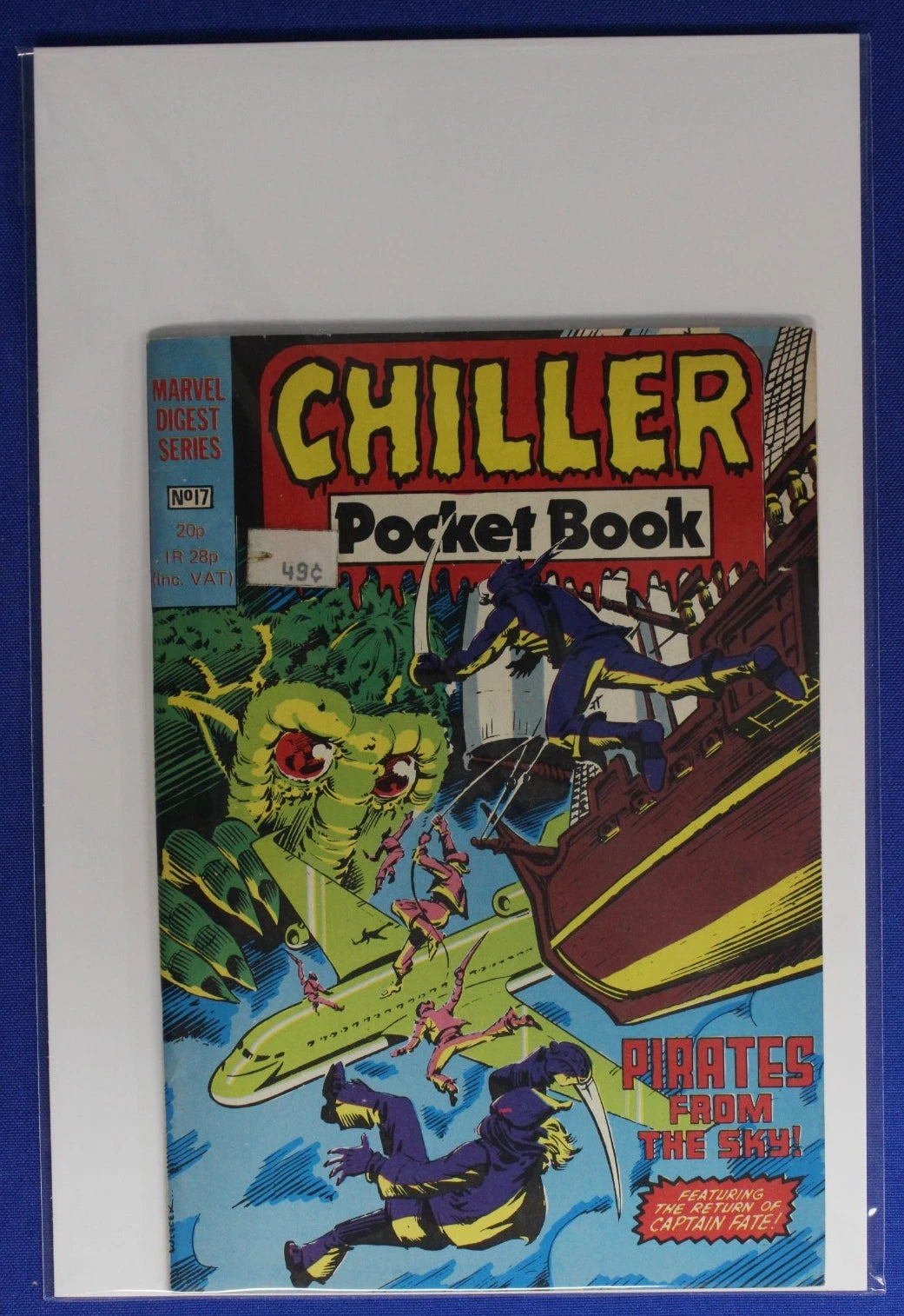 Chiller Pocket Book #5 10 17 & 20 Lot of 4 FN