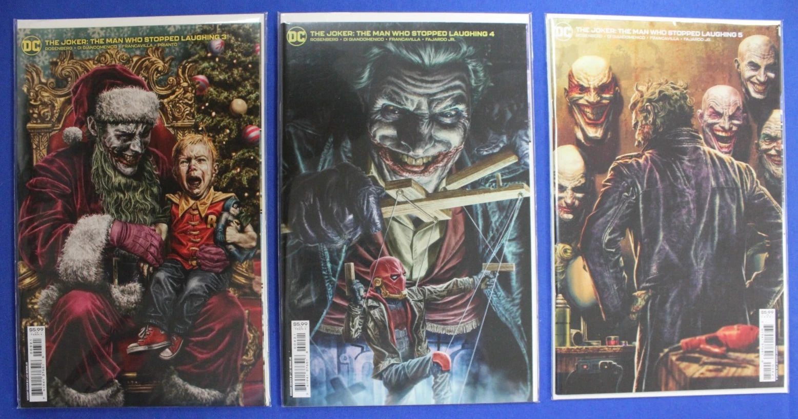 Joker the Man Who Stopped Laughing #1-12 Complete Set Lot of 18 VF/NM