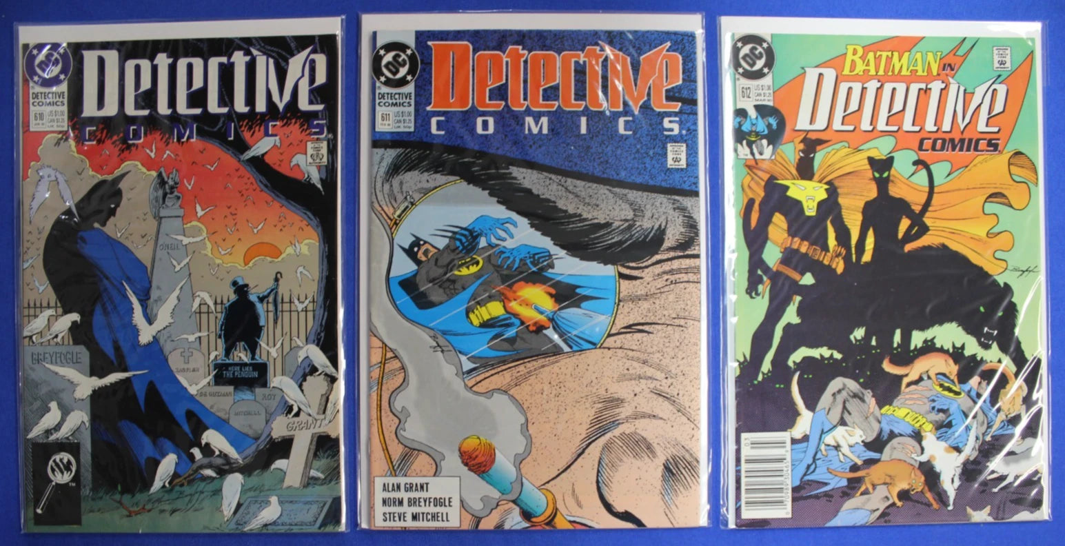 Detective Comics #598-621 Lot of 24 FN-VF