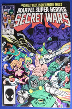 Load image into Gallery viewer, Marvel Super Heroes Secret Wars 1-12 Near Complete Set (NO #8) VF
