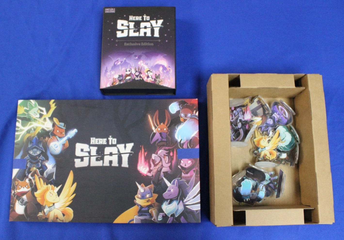 Unstable Games Here to Slay Kickstarter Ultimate Collector's Set Complete