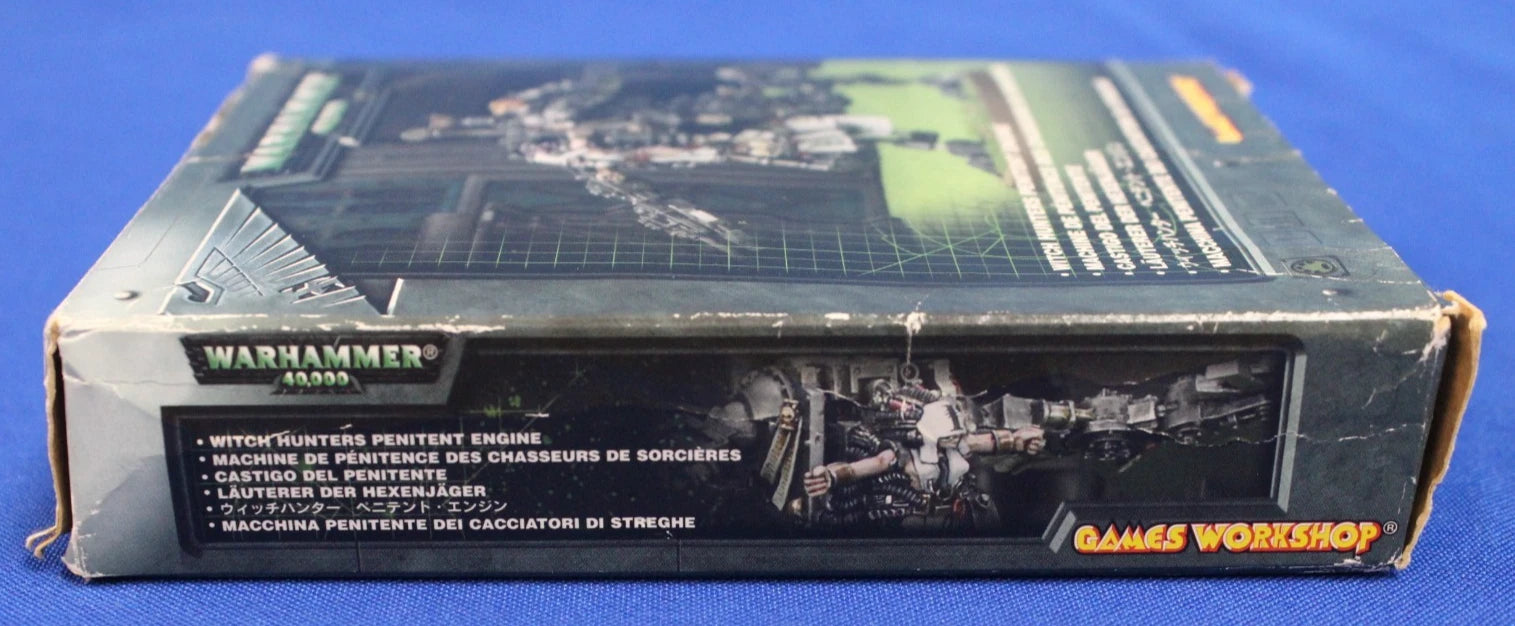Games Workshop Warhammer 40k Witch Hunter Penitent Engine Complete in Box