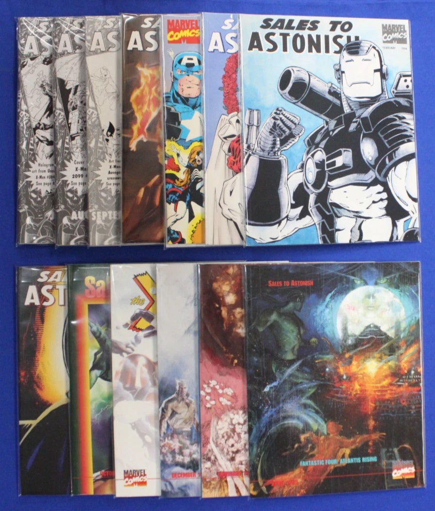Sales to Astonish Promotional Magazine Lot of 13 VF-VF/NM