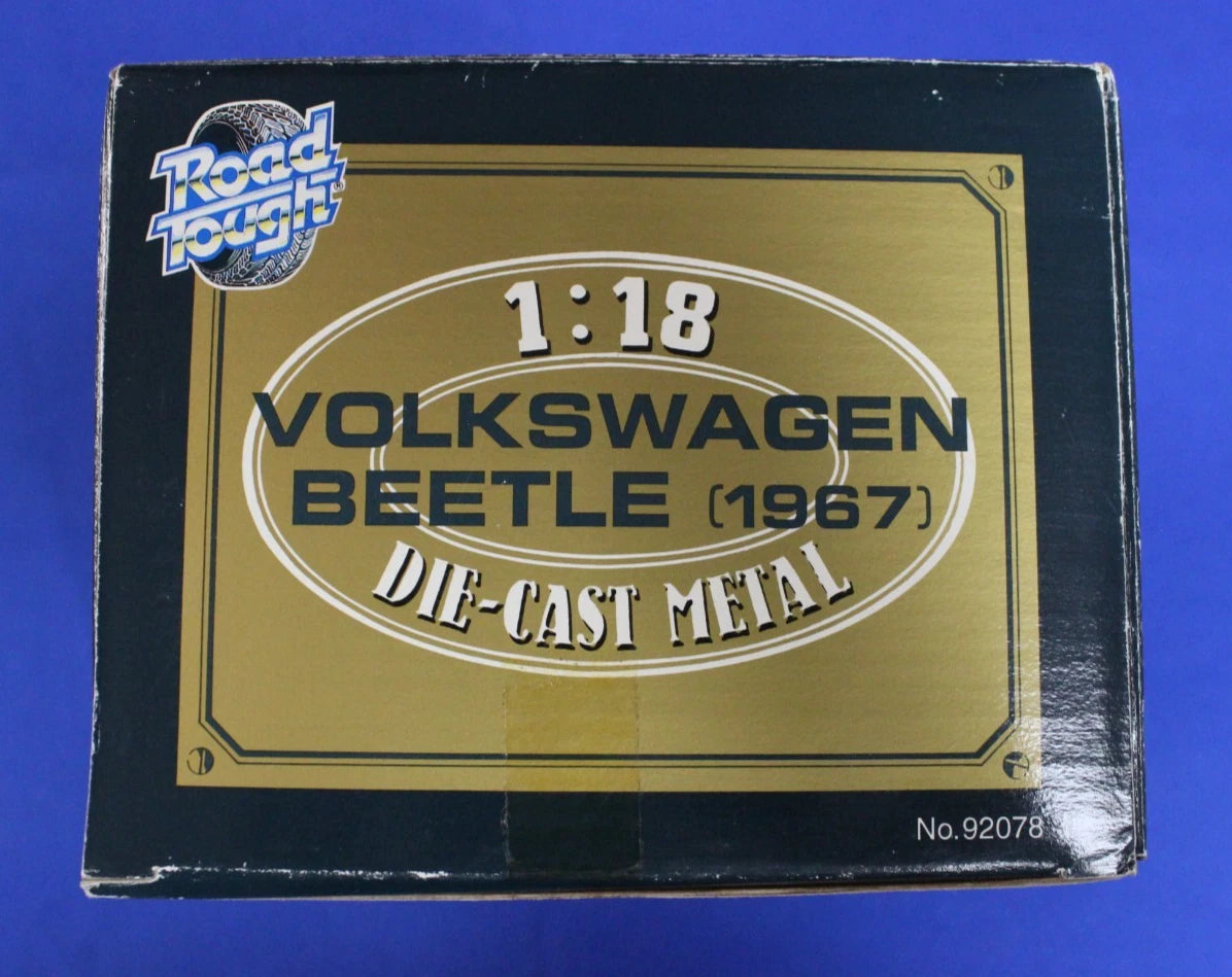 Road Tough 1967 Volkswagen Beetle & 1955 Ford Thunderbird 1:18 Vehicle Lot of 3