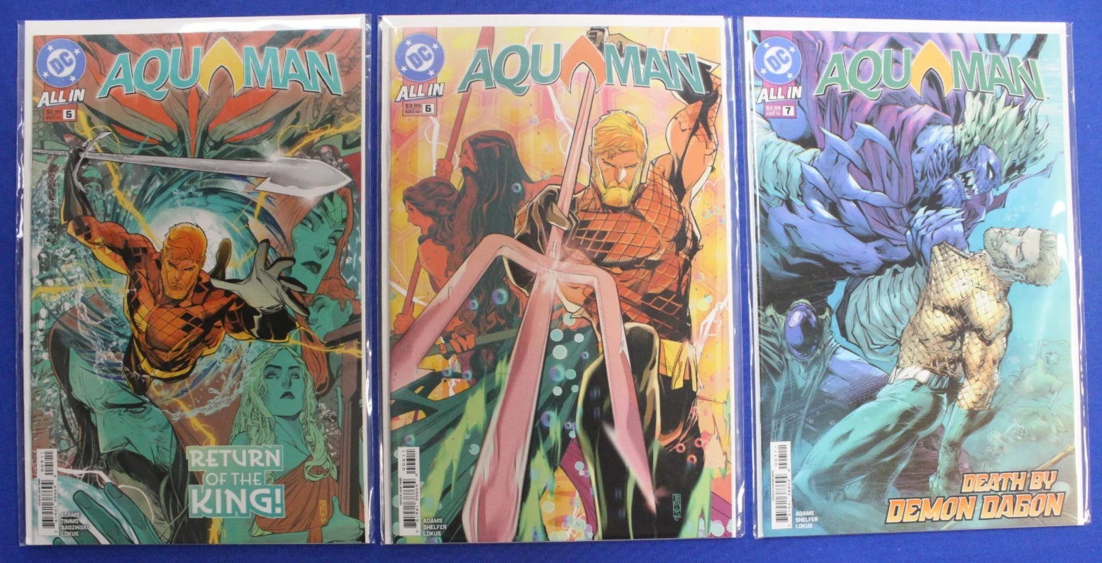 Aquaman #1-14 + Emperor Aquaman #15-19 VF/NM