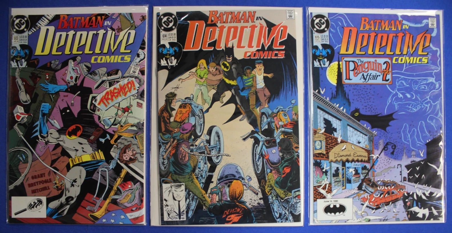 Detective Comics #598-621 Lot of 24 FN-VF