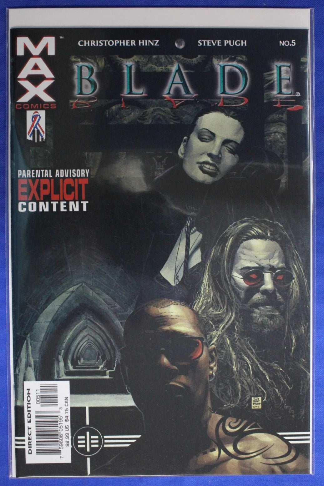 Blade #1-6 Complete Set + Blade II Adaptation & Posters Lot of 8 VF/NM